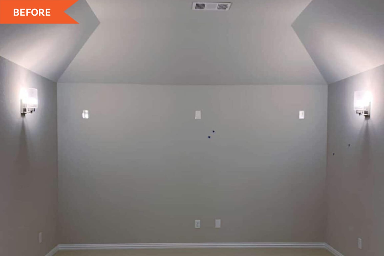 Family Media Room Redo Before and After Photos Apartment Therapy